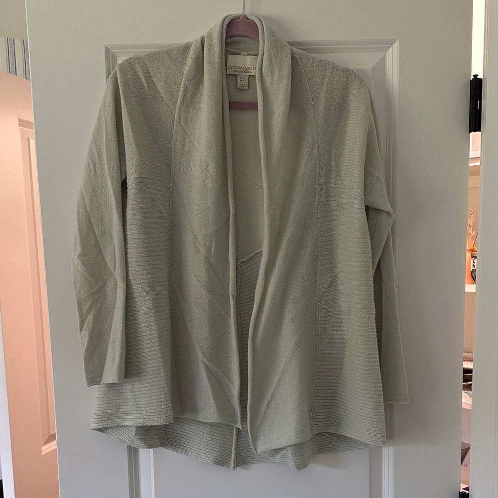 Cynthia Rowley Cashmere Draped Cardigan